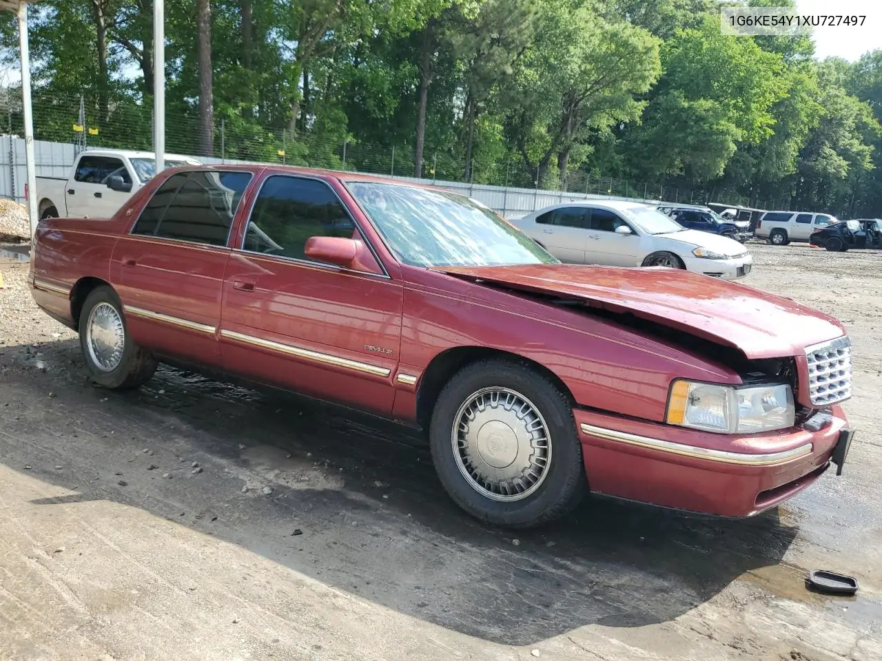 1999 Cadillac Deville Delegance VIN: 1G6KE54Y1XU727497 Lot: 56031715