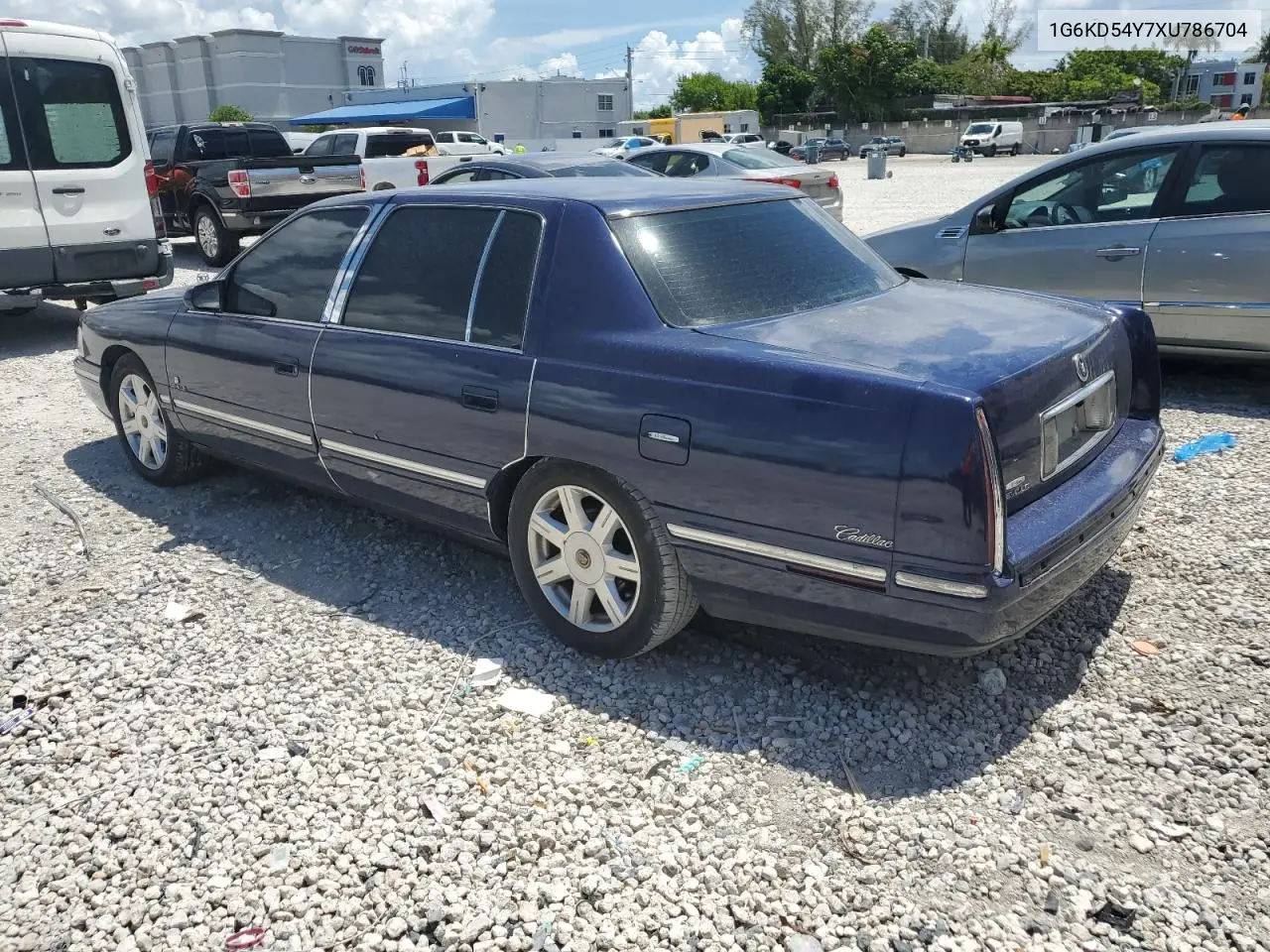 1999 Cadillac Deville VIN: 1G6KD54Y7XU786704 Lot: 61730015