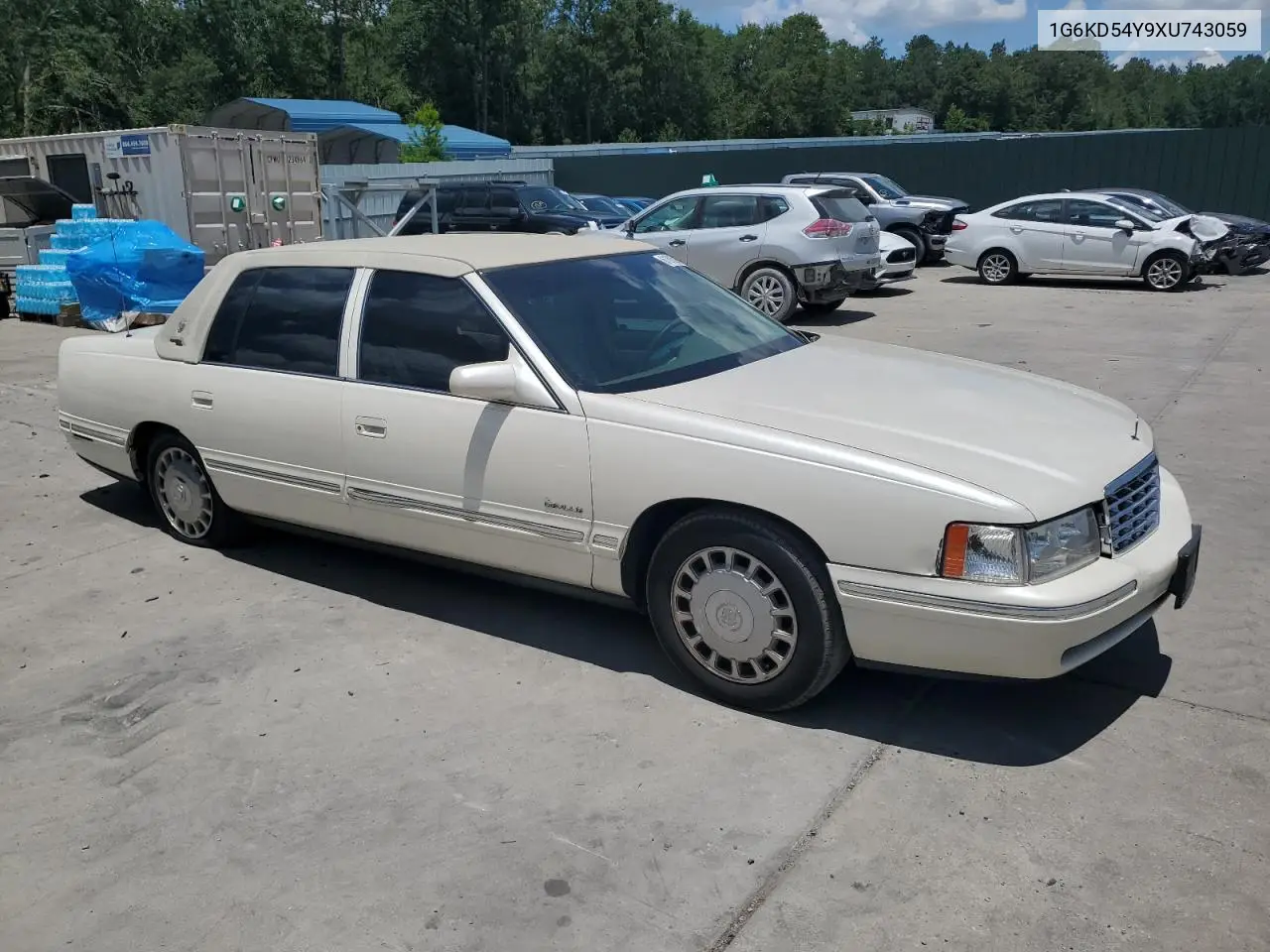 1999 Cadillac Deville VIN: 1G6KD54Y9XU743059 Lot: 61805085