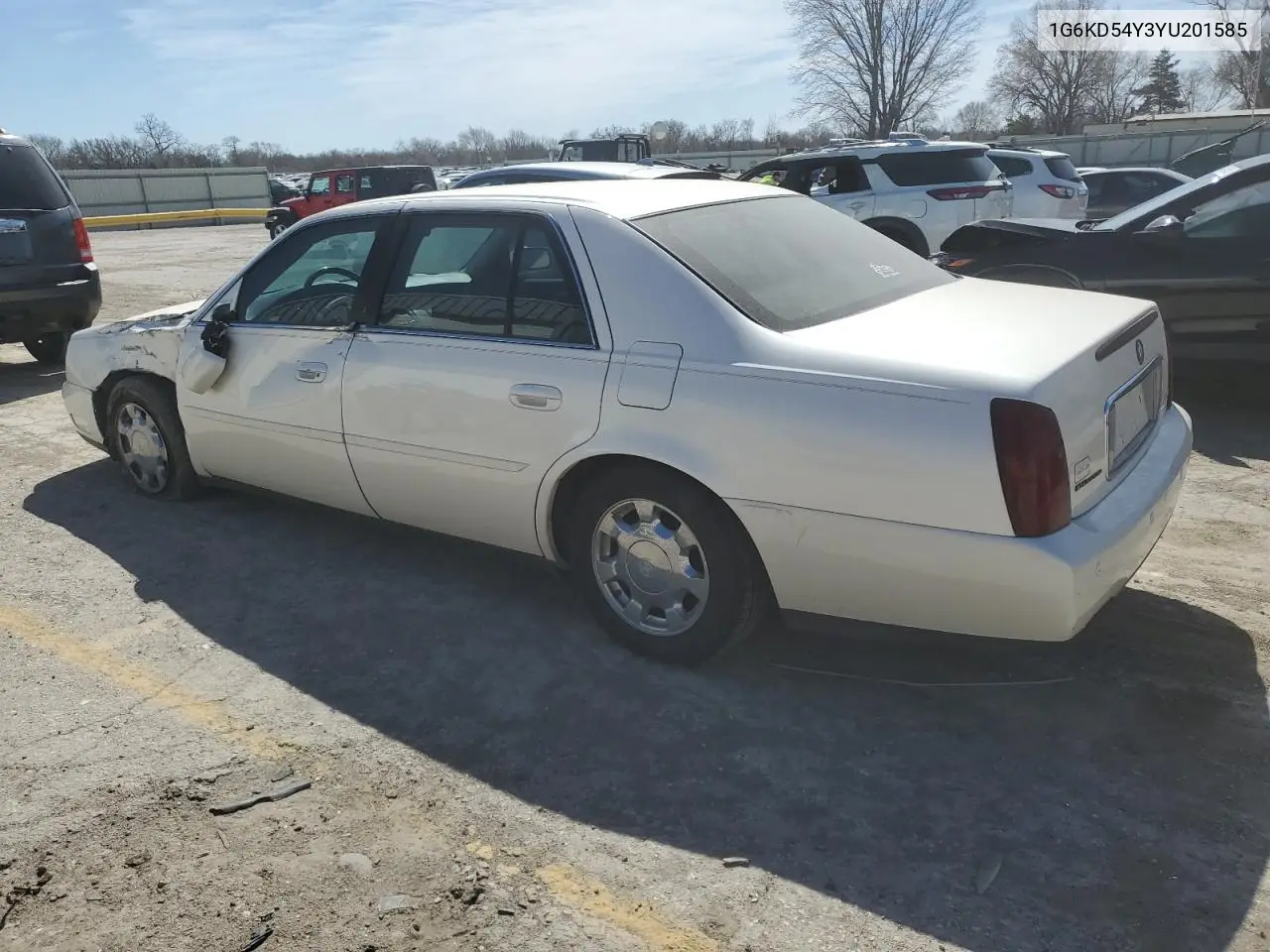 2000 Cadillac Deville VIN: 1G6KD54Y3YU201585 Lot: 49452015