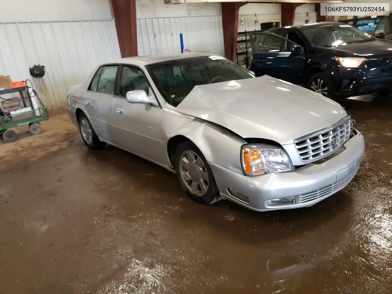 2000 Cadillac Deville Dts VIN: 1G6KF5793YU252454 Lot: 56850575