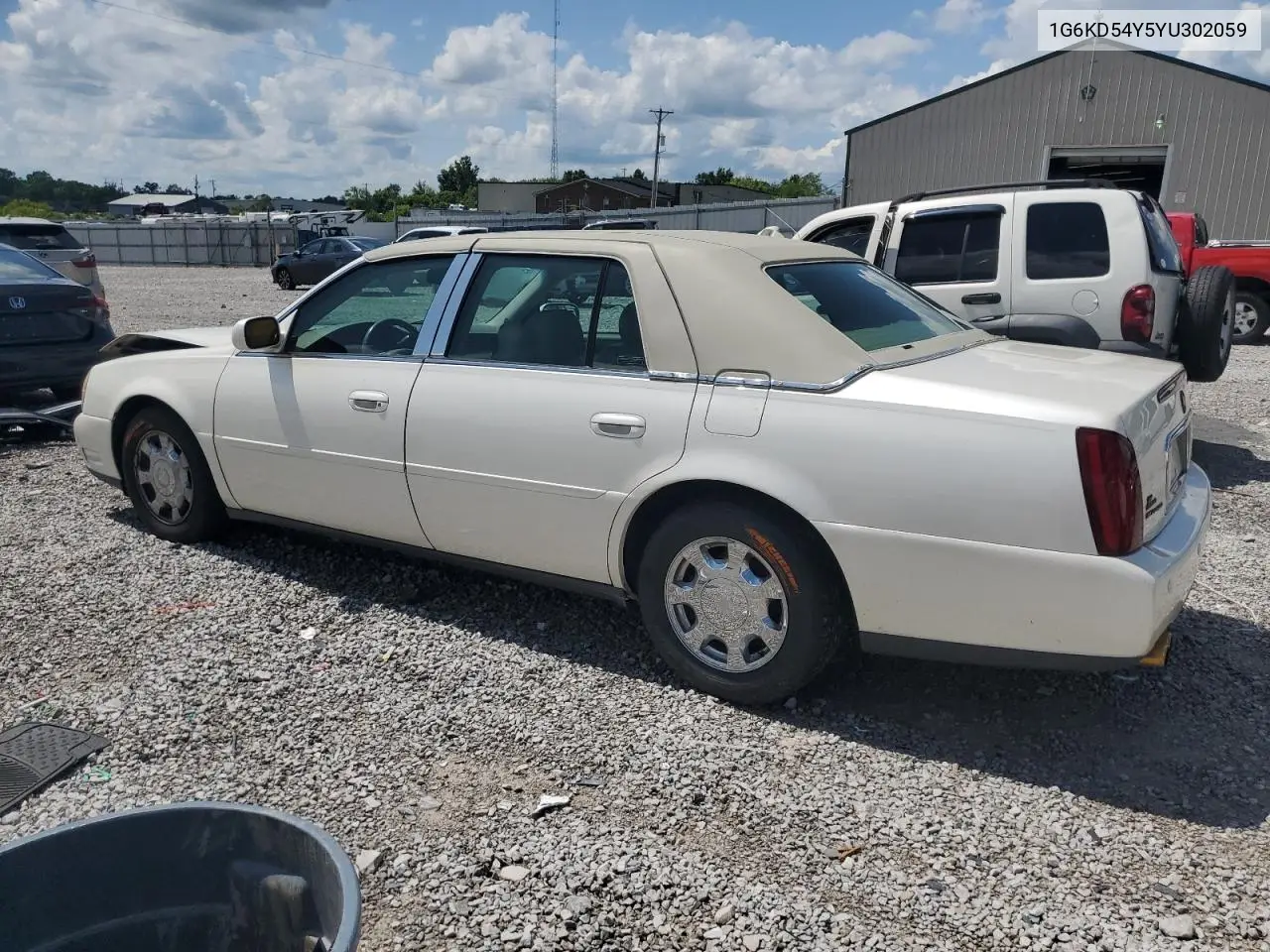 2000 Cadillac Deville VIN: 1G6KD54Y5YU302059 Lot: 61551235