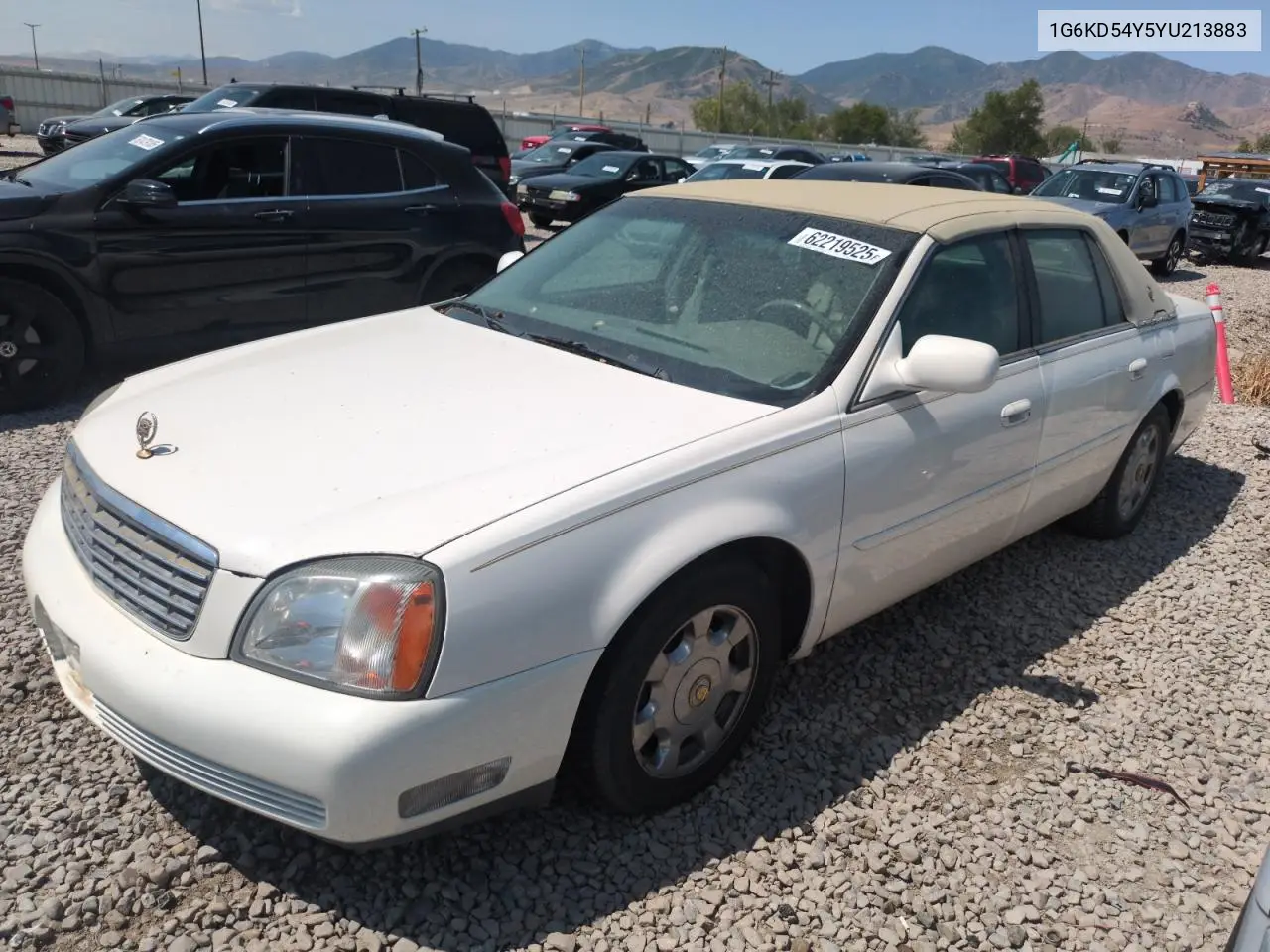2000 Cadillac Deville VIN: 1G6KD54Y5YU213883 Lot: 62219525
