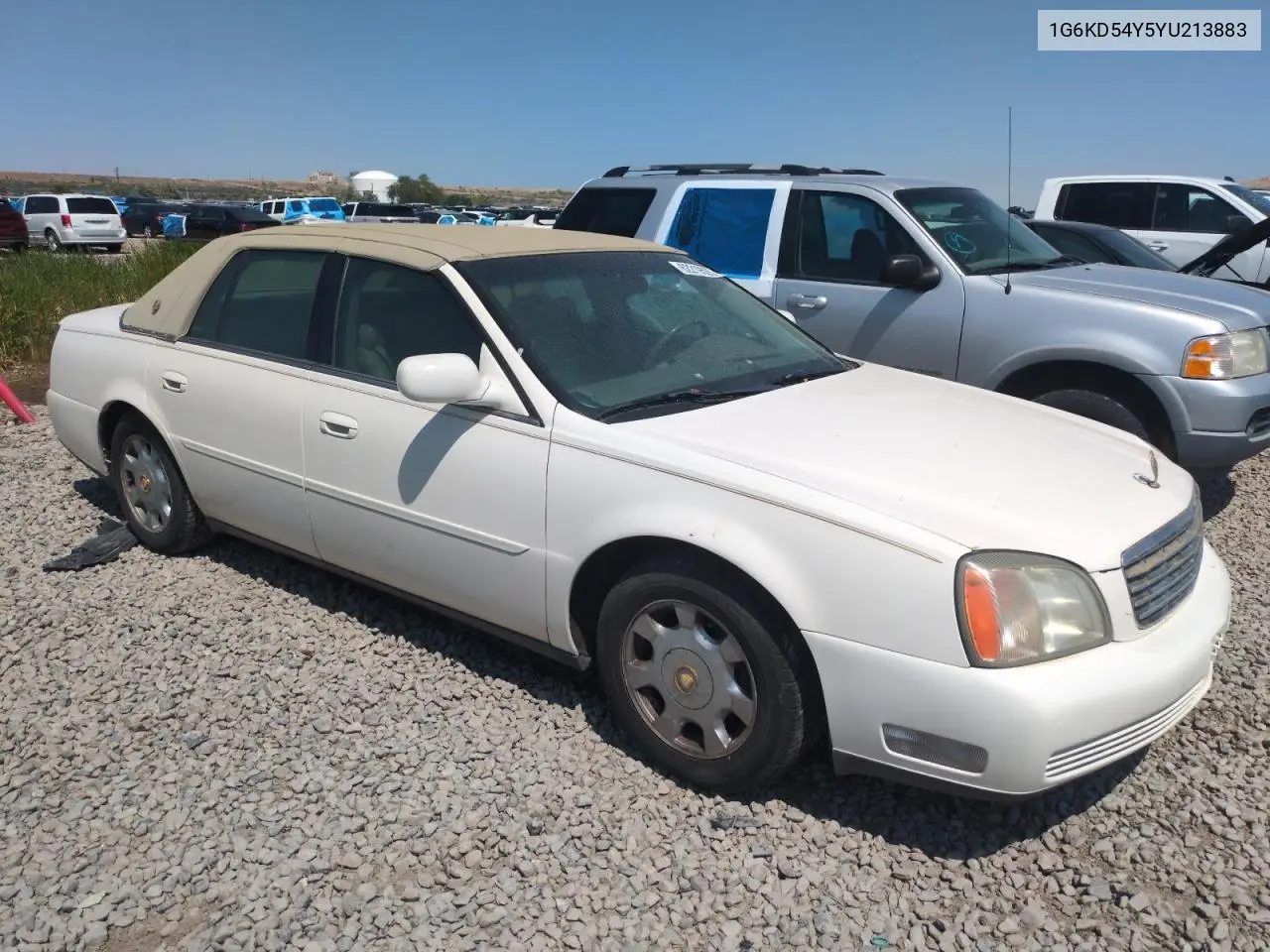 2000 Cadillac Deville VIN: 1G6KD54Y5YU213883 Lot: 62219525