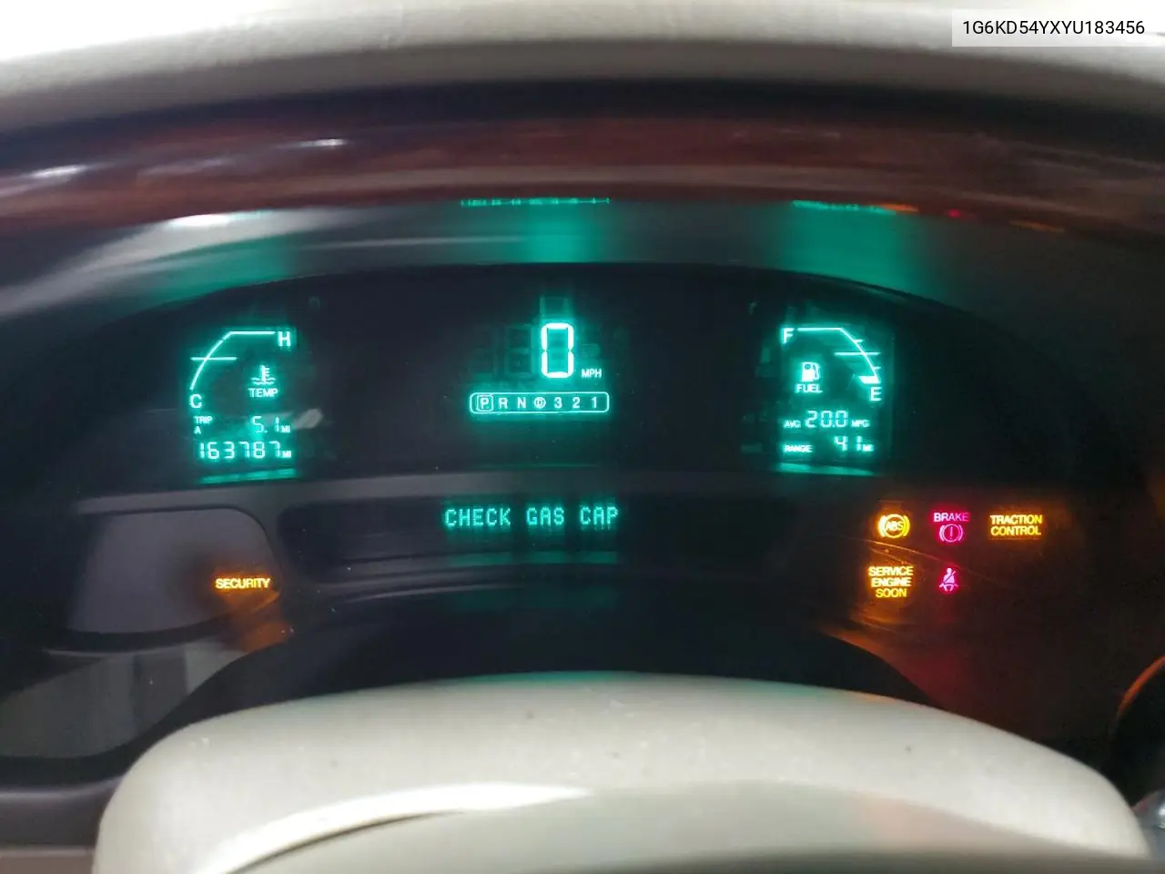 2000 Cadillac Deville VIN: 1G6KD54YXYU183456 Lot: 64074575