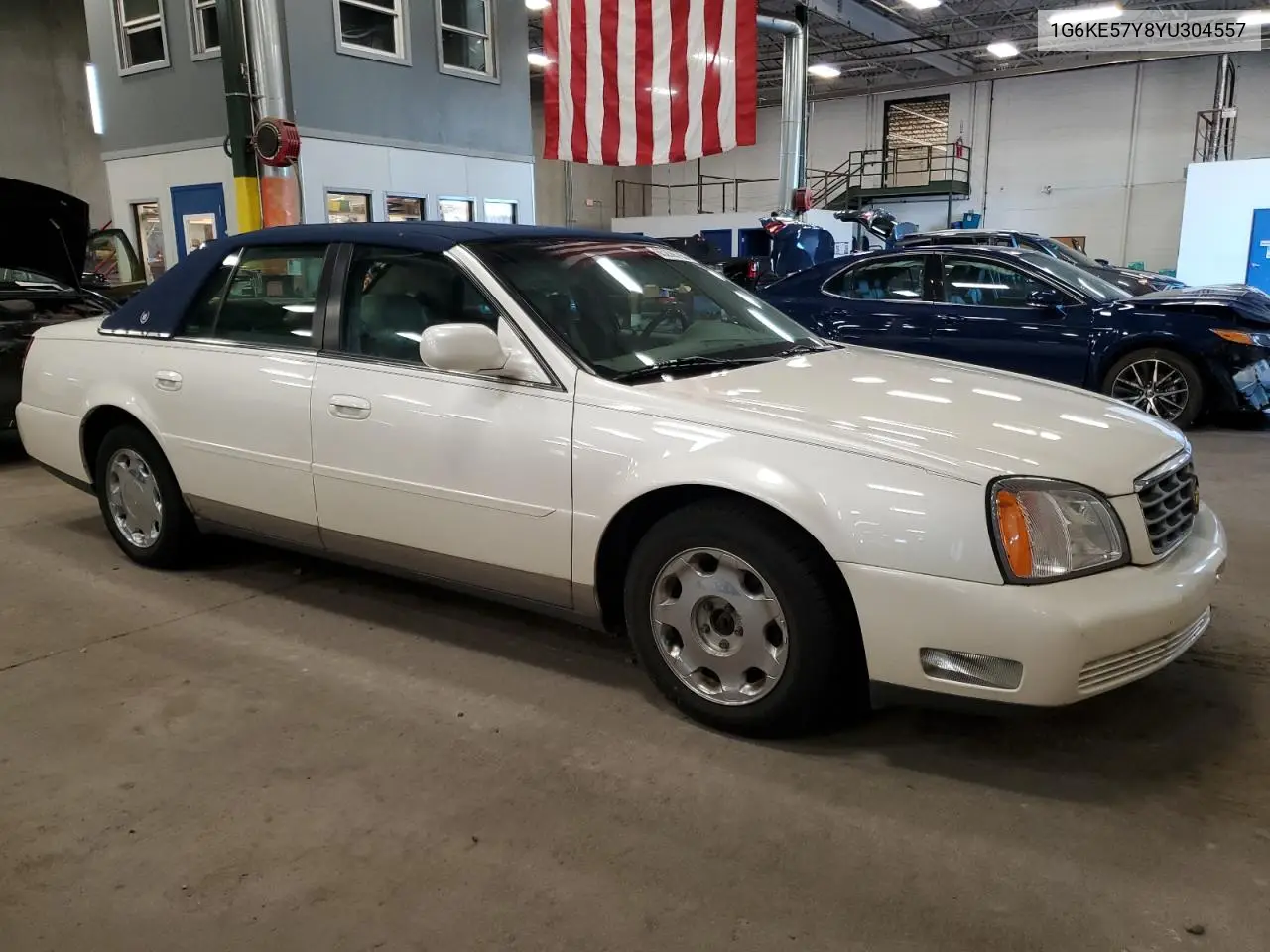 2000 Cadillac Deville Dhs VIN: 1G6KE57Y8YU304557 Lot: 65239795