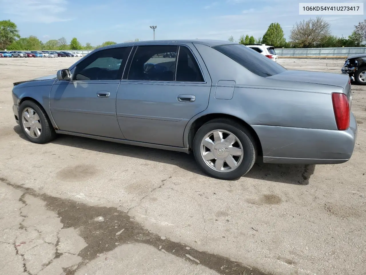 2001 Cadillac Deville VIN: 1G6KD54Y41U273417 Lot: 55604295