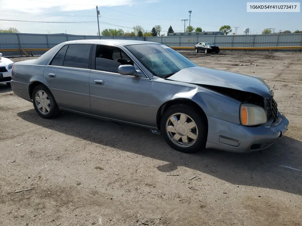 2001 Cadillac Deville VIN: 1G6KD54Y41U273417 Lot: 55604295