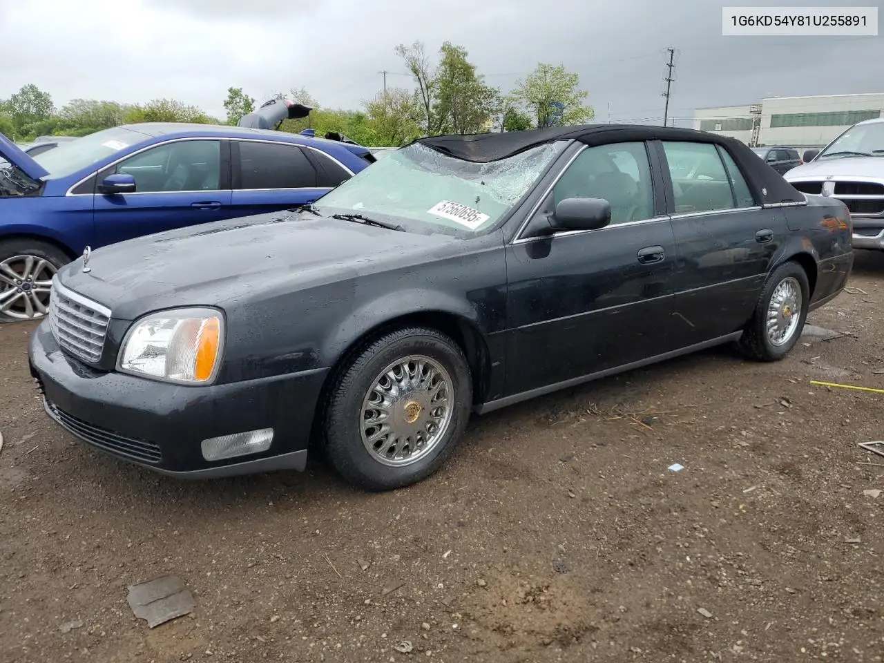 2001 Cadillac Deville VIN: 1G6KD54Y81U255891 Lot: 57560695