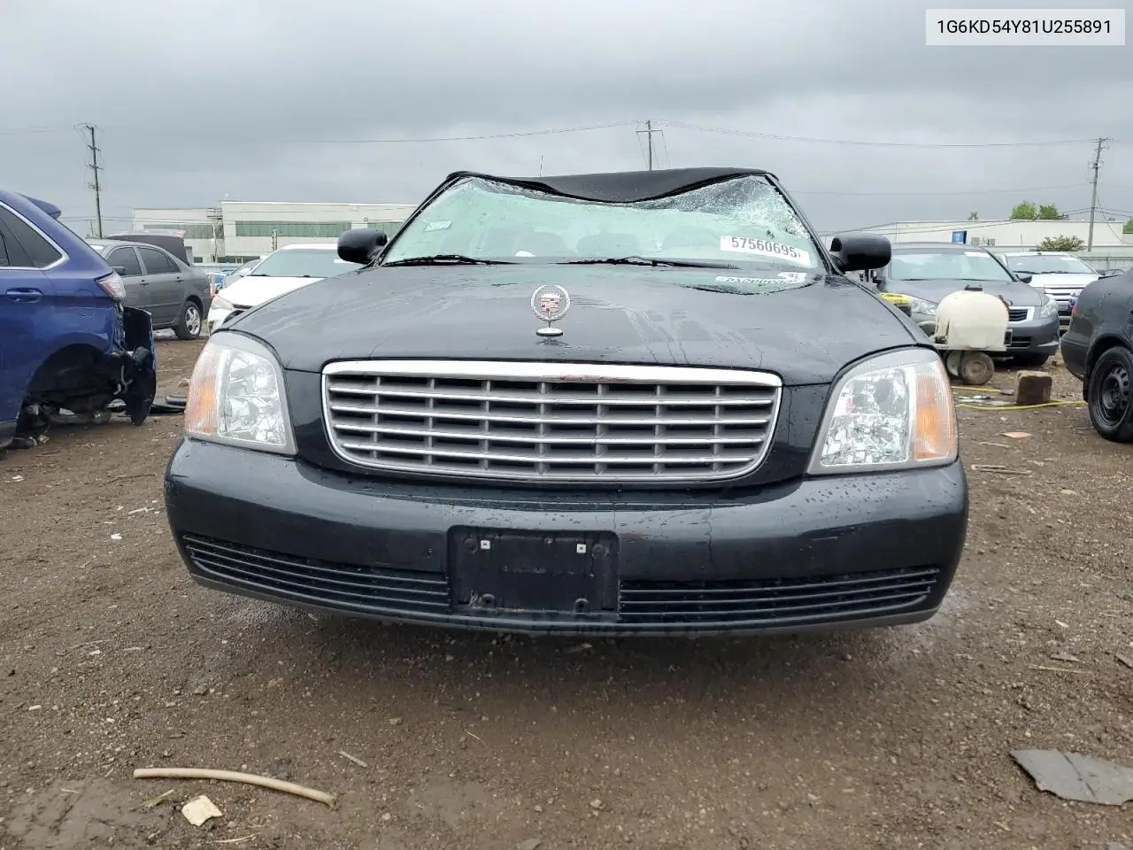 2001 Cadillac Deville VIN: 1G6KD54Y81U255891 Lot: 57560695