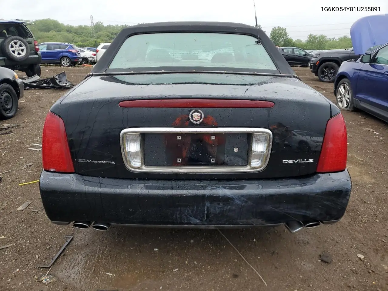 2001 Cadillac Deville VIN: 1G6KD54Y81U255891 Lot: 57560695