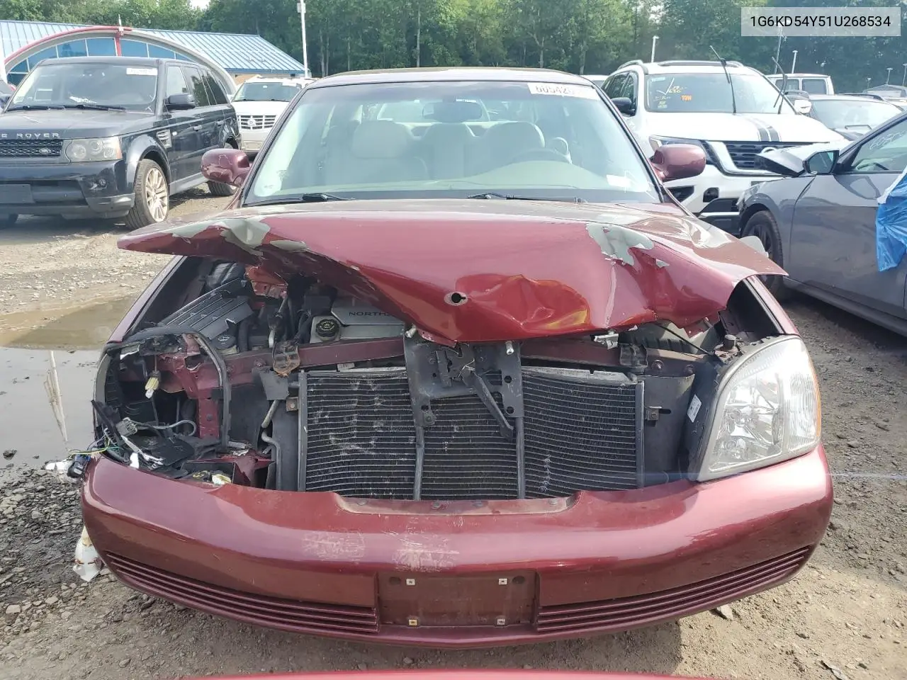 2001 Cadillac Deville VIN: 1G6KD54Y51U268534 Lot: 60542015