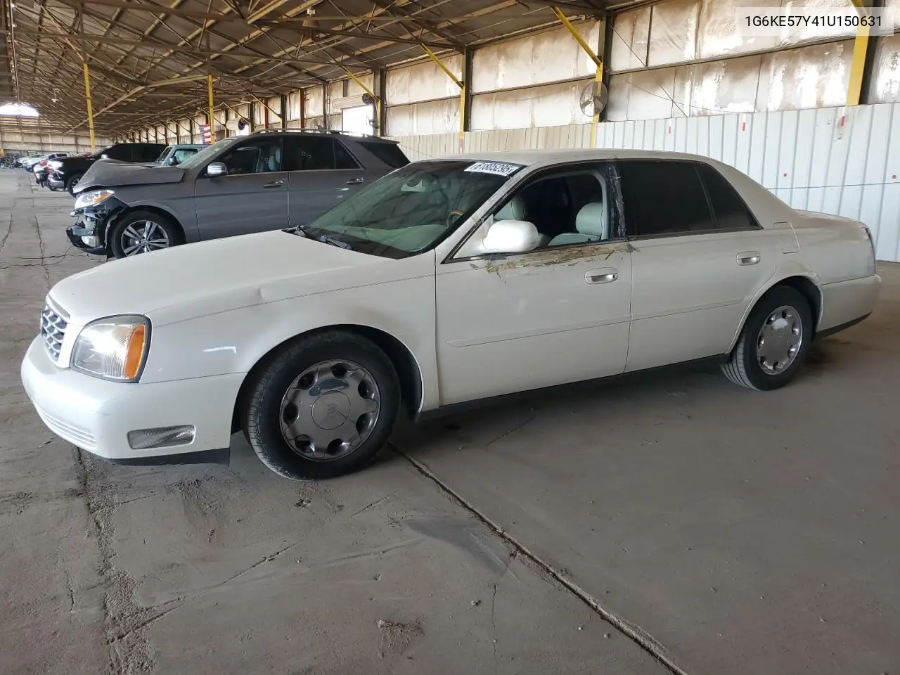 2001 Cadillac Deville Dhs VIN: 1G6KE57Y41U150631 Lot: 61805295