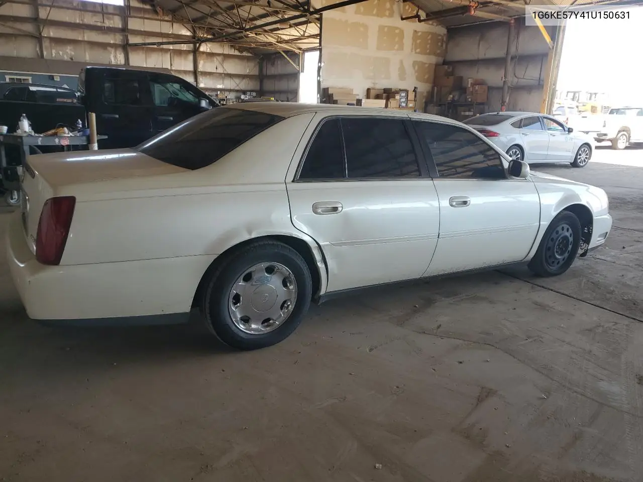 2001 Cadillac Deville Dhs VIN: 1G6KE57Y41U150631 Lot: 61805295