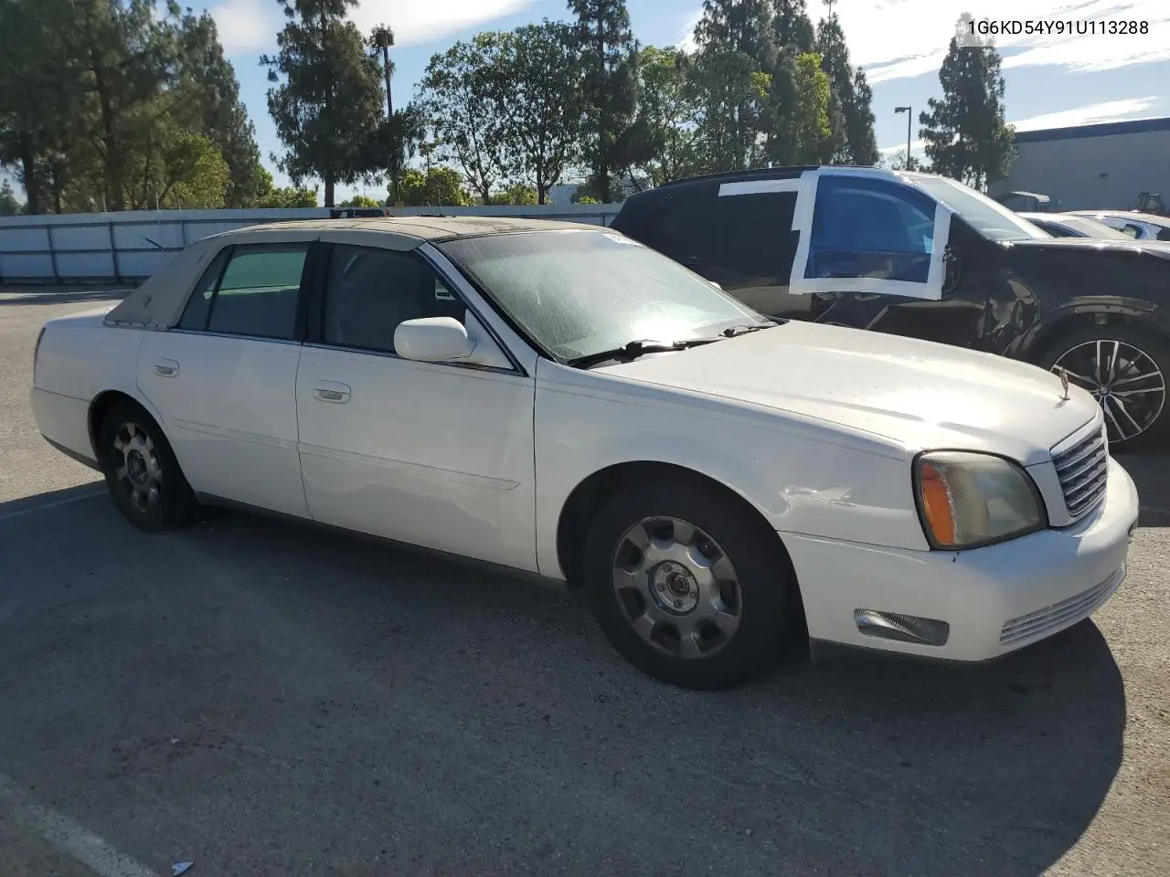 2001 Cadillac Deville VIN: 1G6KD54Y91U113288 Lot: 64148635
