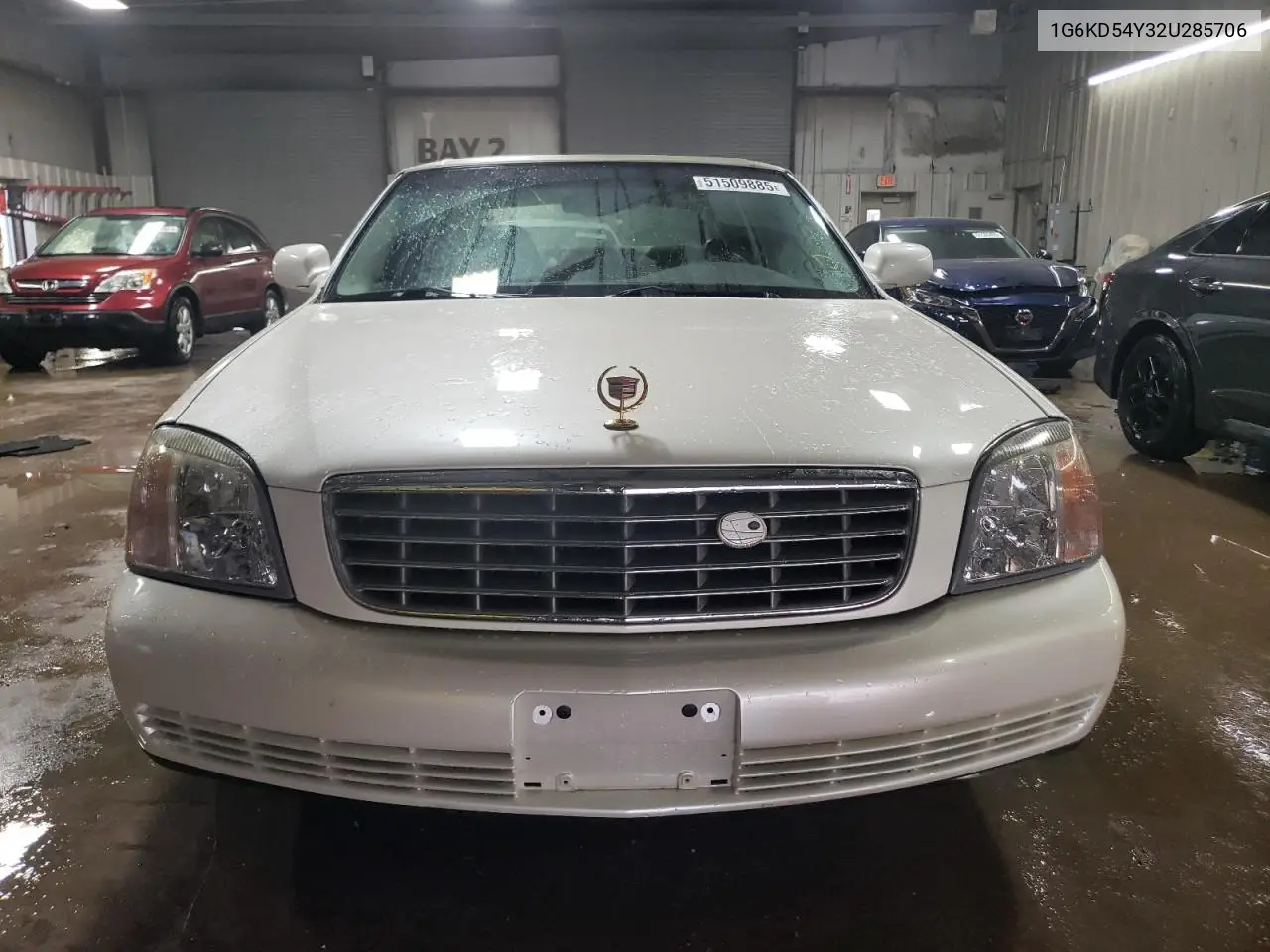 2002 Cadillac Deville VIN: 1G6KD54Y32U285706 Lot: 51509885