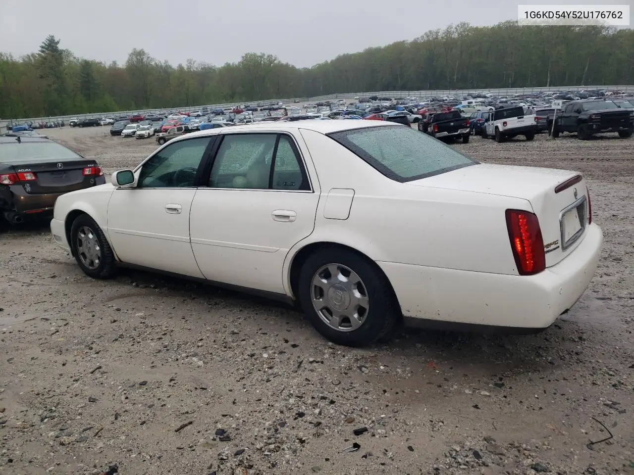 2002 Cadillac Deville VIN: 1G6KD54Y52U176762 Lot: 56098565