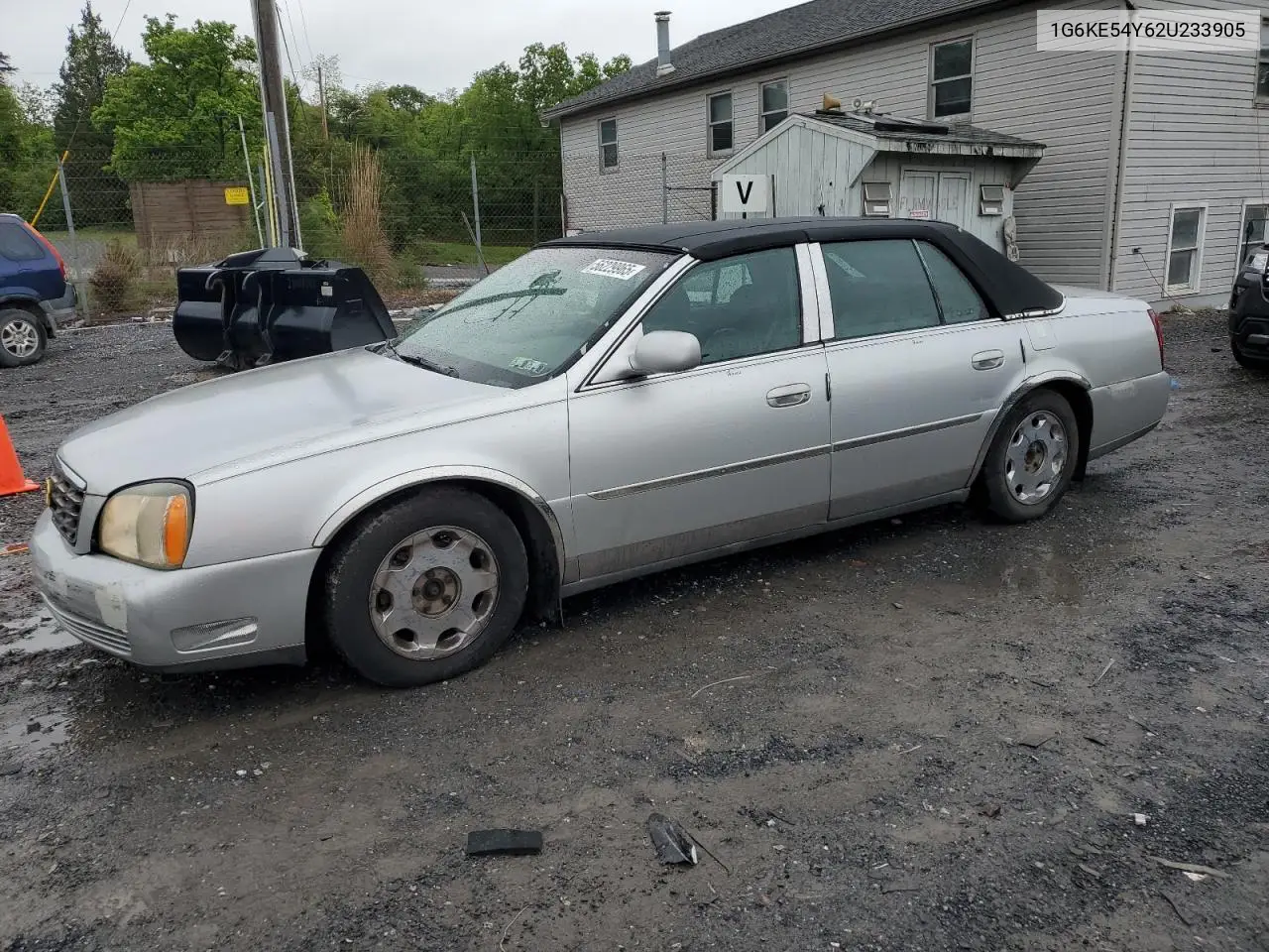 2002 Cadillac Deville Dhs VIN: 1G6KE54Y62U233905 Lot: 56229965