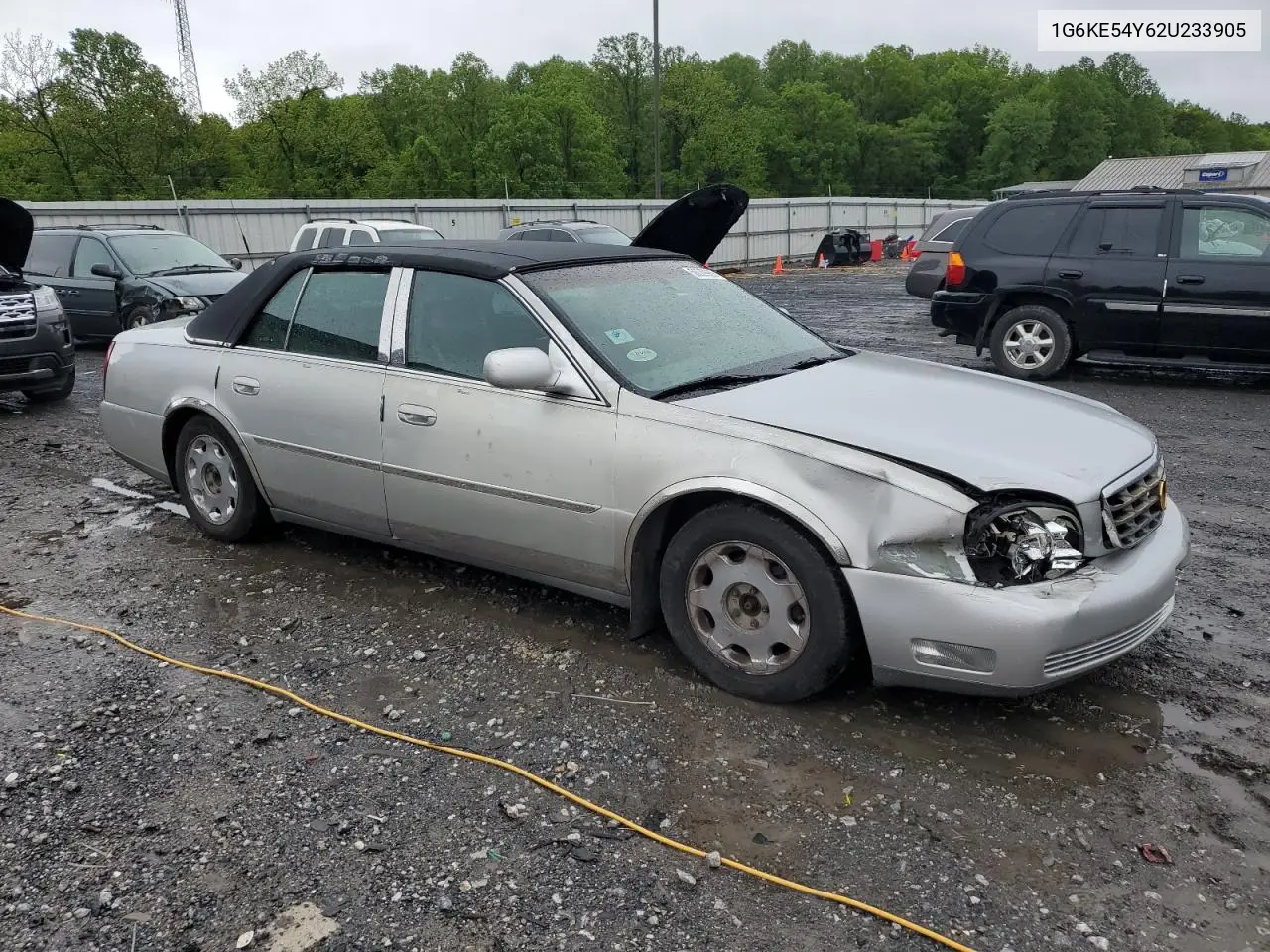 2002 Cadillac Deville Dhs VIN: 1G6KE54Y62U233905 Lot: 56229965