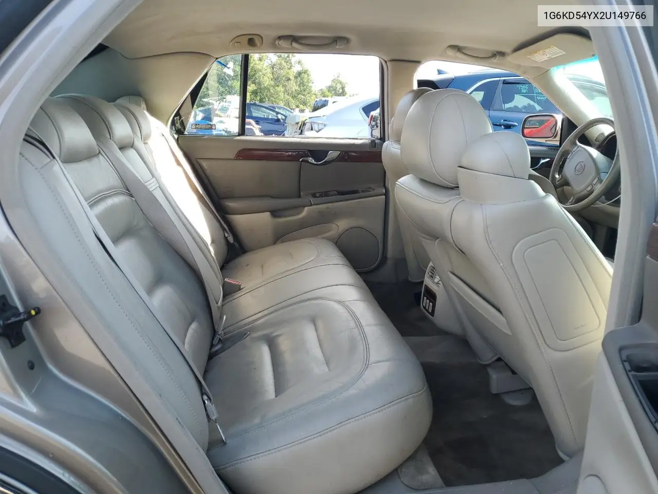 2002 Cadillac Deville VIN: 1G6KD54YX2U149766 Lot: 58389575