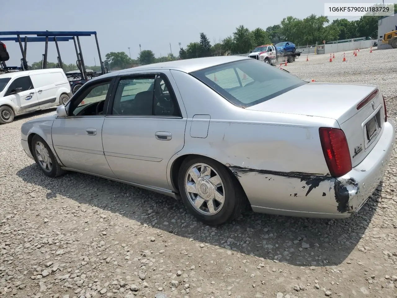 2002 Cadillac Deville Dts VIN: 1G6KF57902U183729 Lot: 60085355