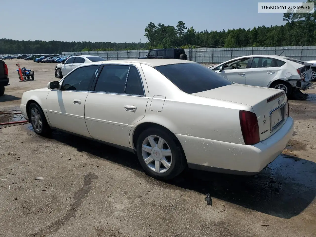 2002 Cadillac Deville VIN: 1G6KD54Y02U259936 Lot: 61968775