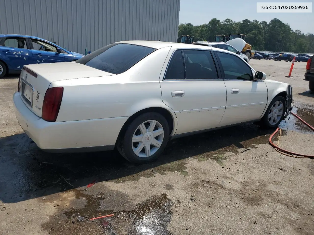 2002 Cadillac Deville VIN: 1G6KD54Y02U259936 Lot: 61968775