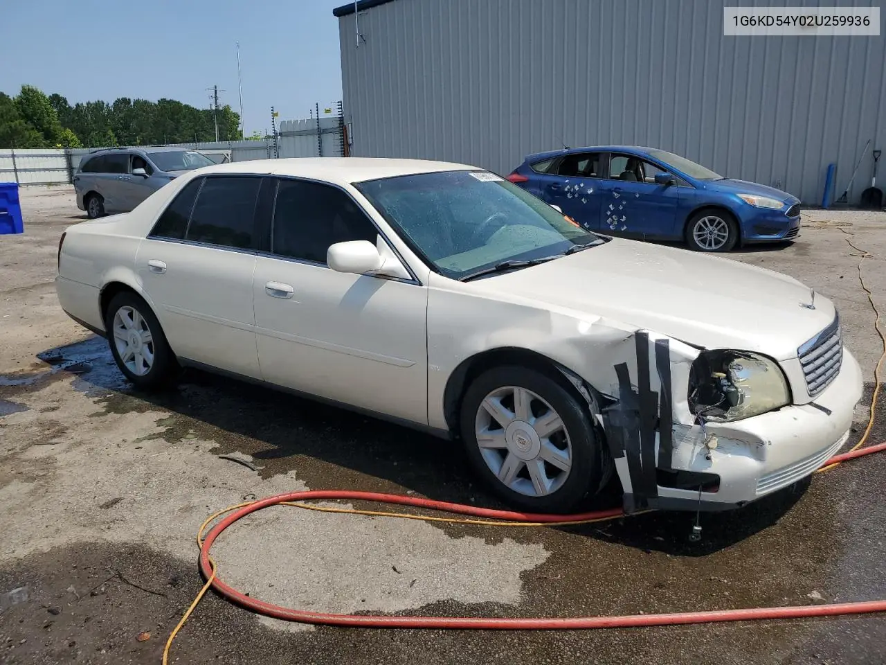 2002 Cadillac Deville VIN: 1G6KD54Y02U259936 Lot: 61968775
