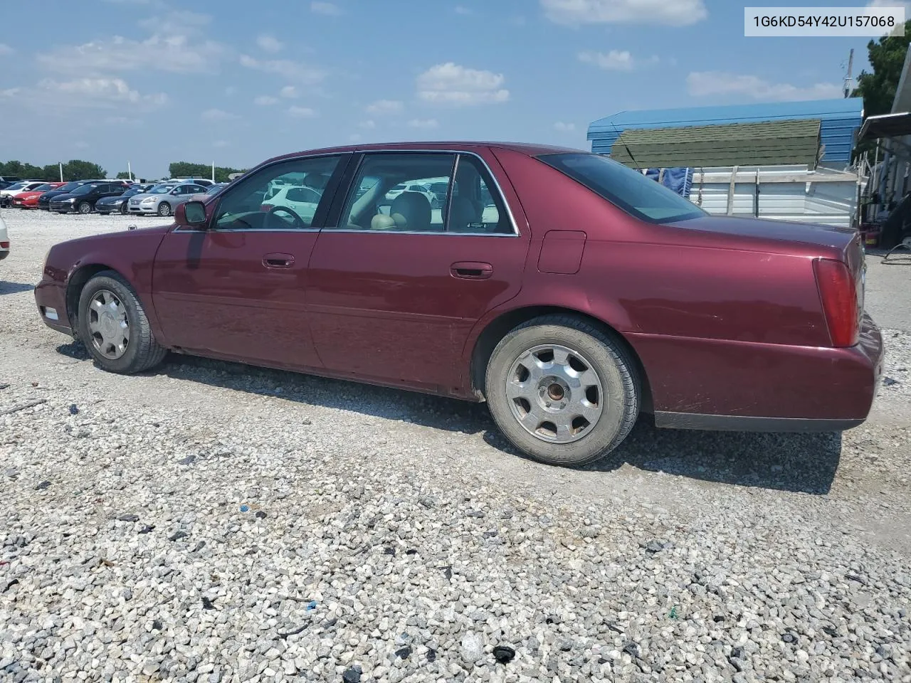 2002 Cadillac Deville VIN: 1G6KD54Y42U157068 Lot: 62997964