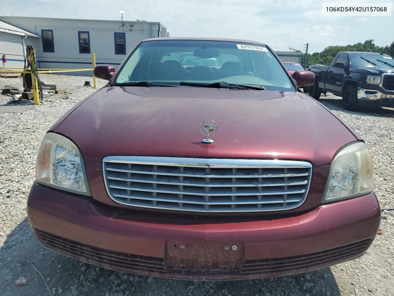 2002 Cadillac Deville VIN: 1G6KD54Y42U157068 Lot: 62997964