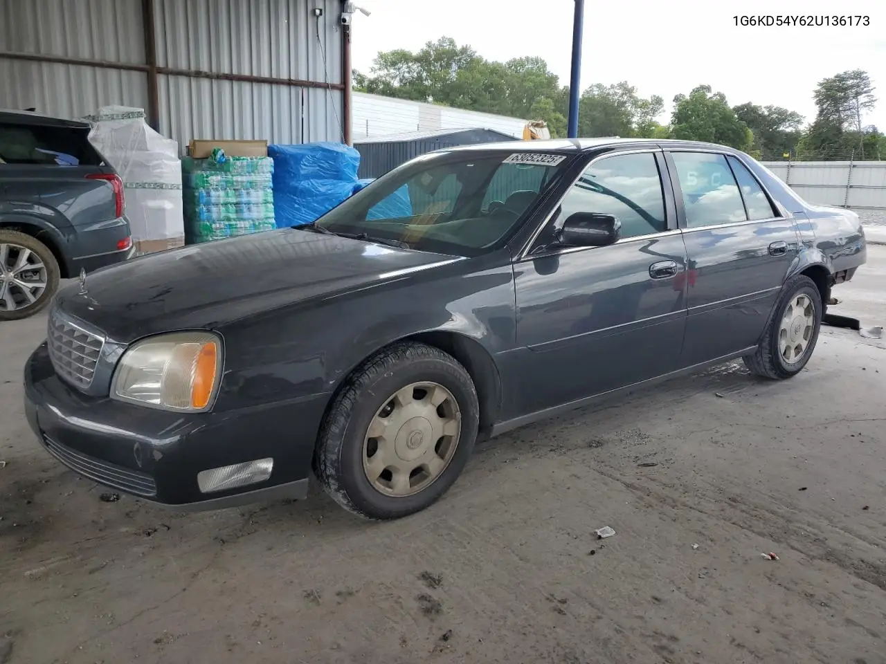 2002 Cadillac Deville VIN: 1G6KD54Y62U136173 Lot: 63052325