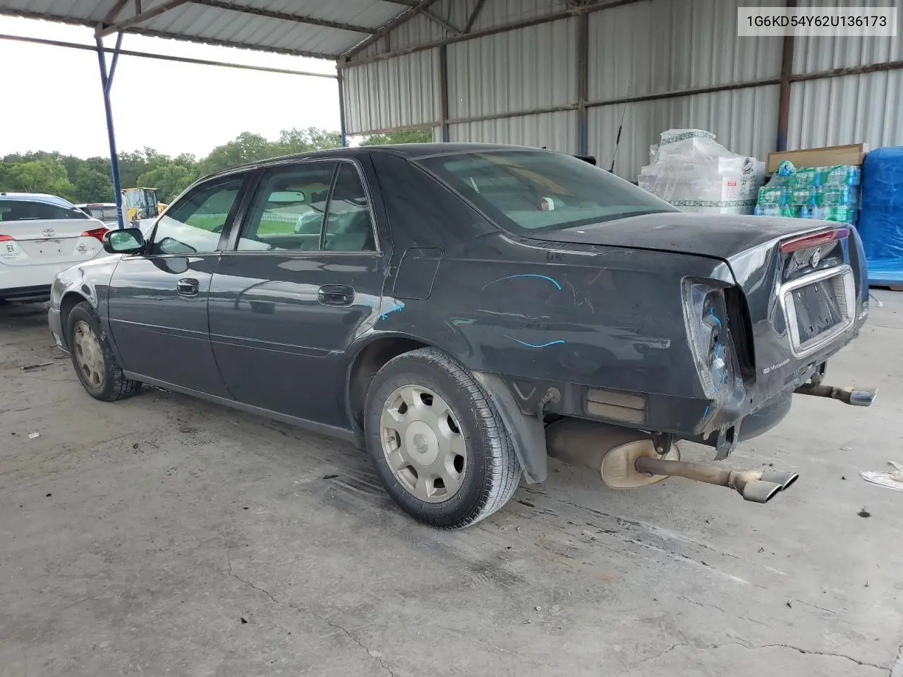 2002 Cadillac Deville VIN: 1G6KD54Y62U136173 Lot: 63052325
