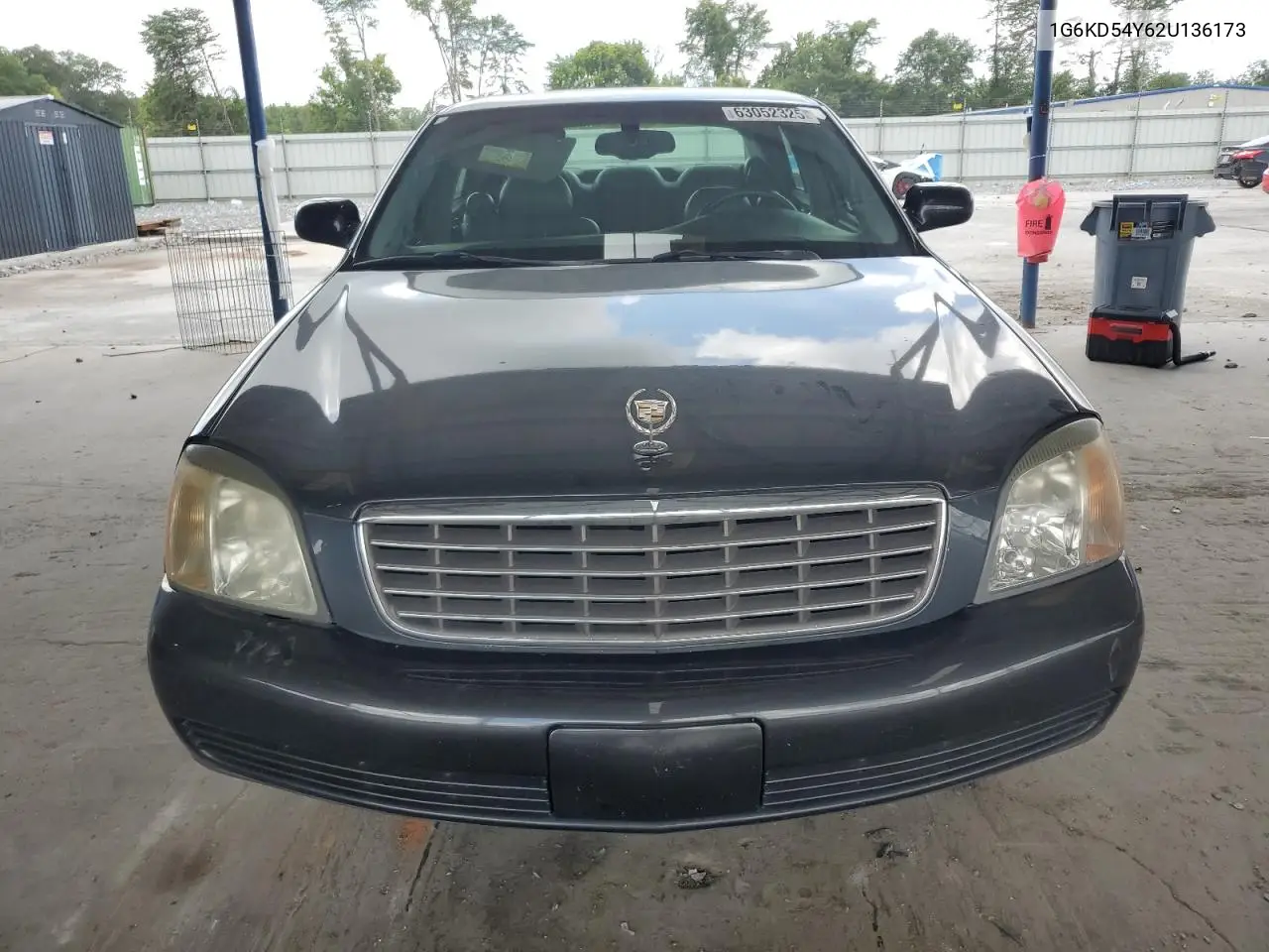 2002 Cadillac Deville VIN: 1G6KD54Y62U136173 Lot: 63052325