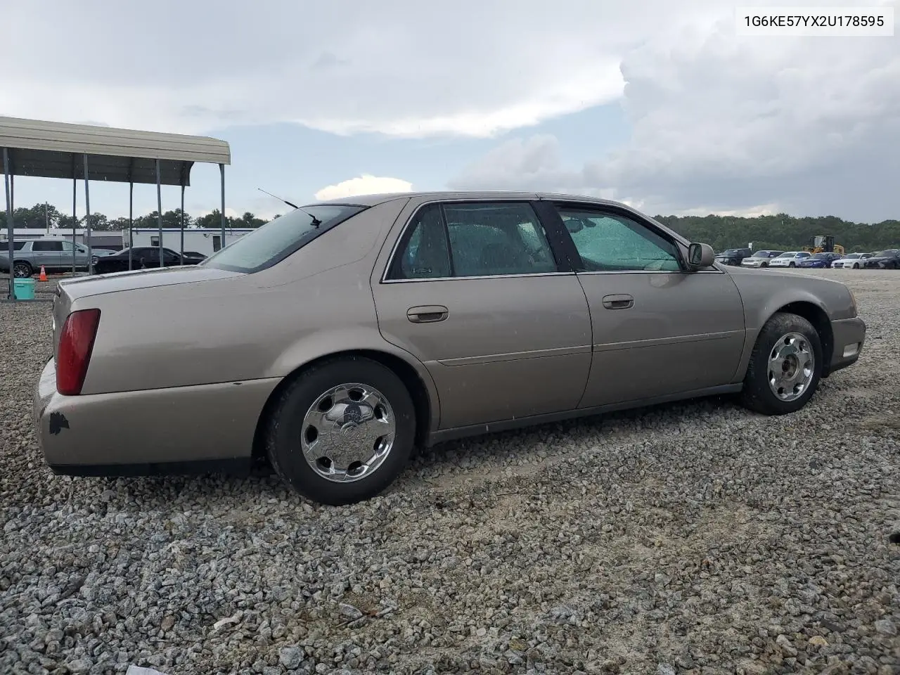 2002 Cadillac Deville Dhs VIN: 1G6KE57YX2U178595 Lot: 63981905