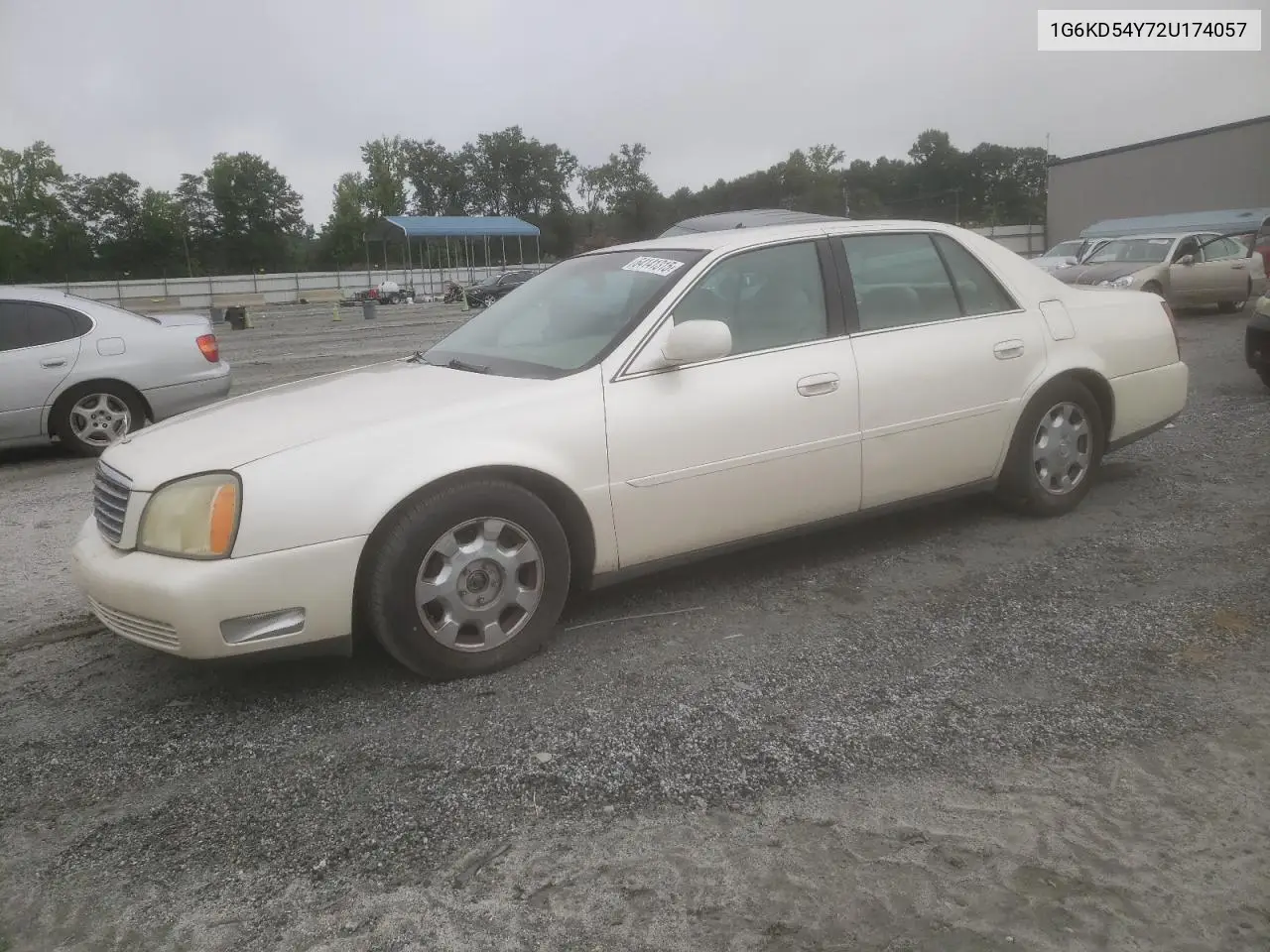 2002 Cadillac Deville VIN: 1G6KD54Y72U174057 Lot: 64141315