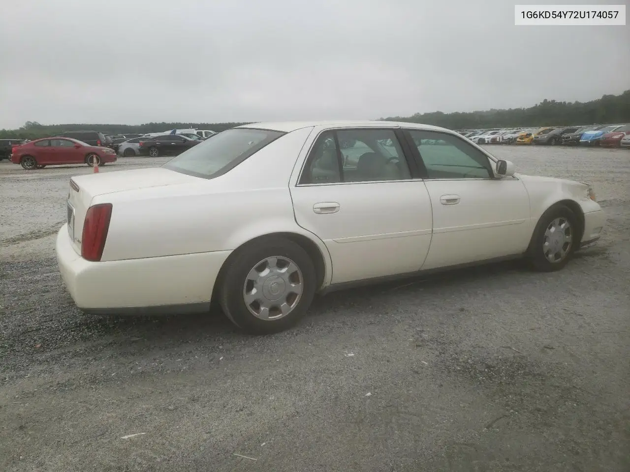 2002 Cadillac Deville VIN: 1G6KD54Y72U174057 Lot: 64141315