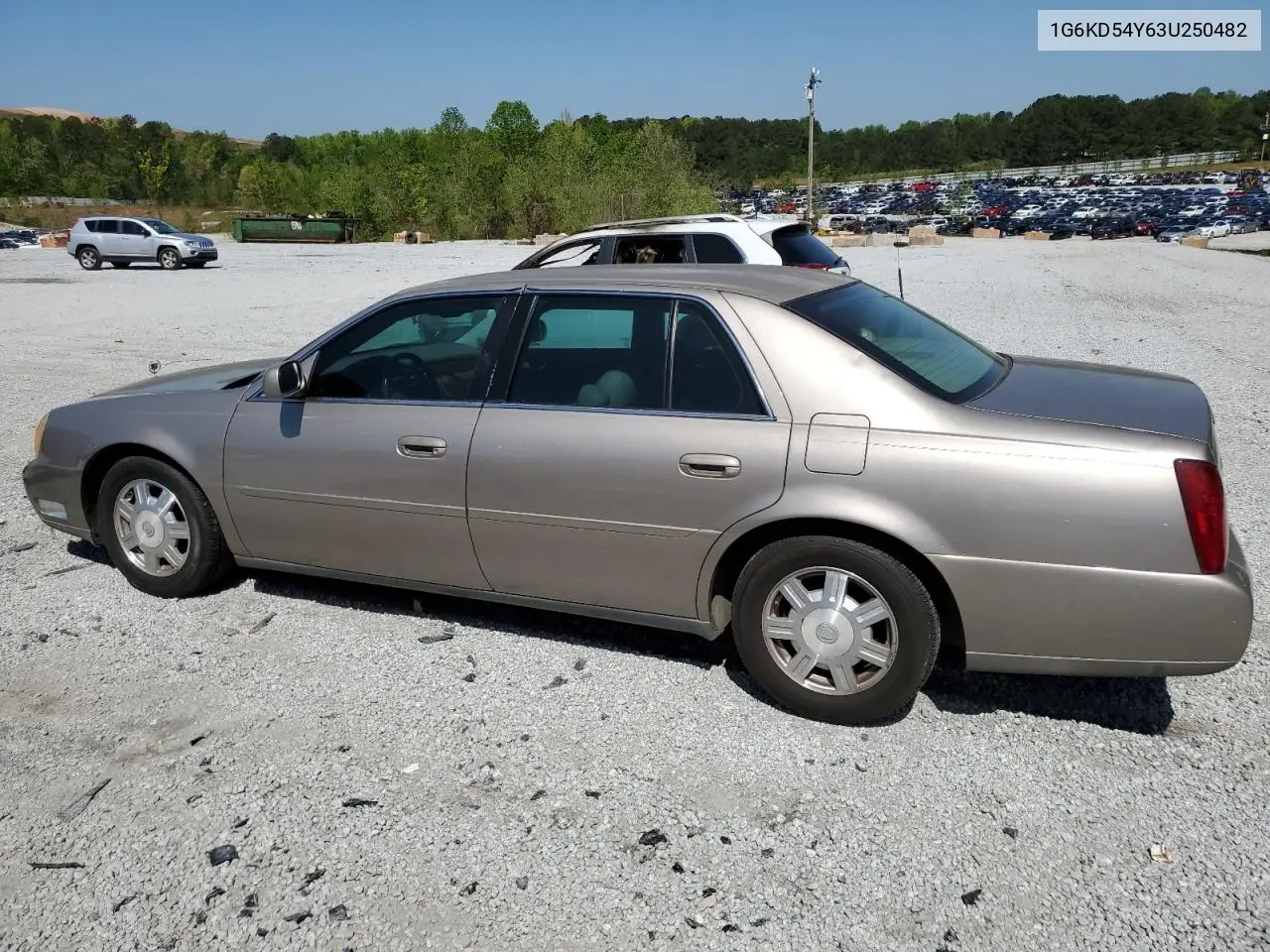 2003 Cadillac Deville VIN: 1G6KD54Y63U250482 Lot: 52164515