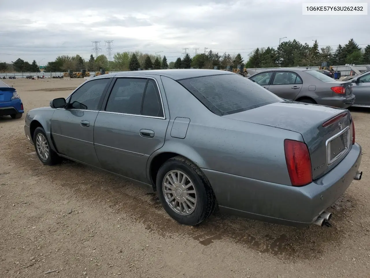 2003 Cadillac Deville Dhs VIN: 1G6KE57Y63U262432 Lot: 54673715