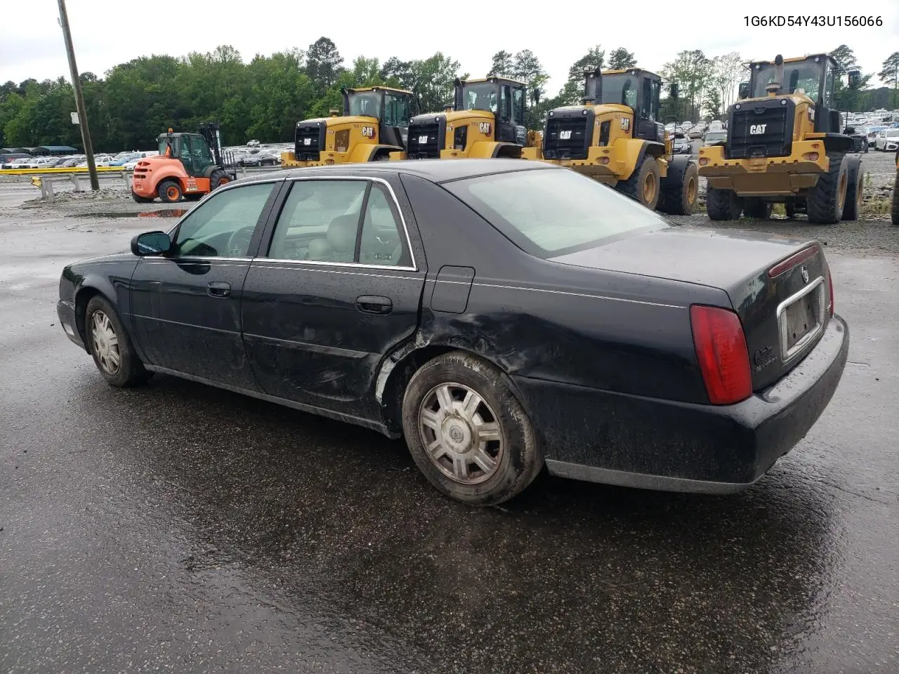 2003 Cadillac Deville VIN: 1G6KD54Y43U156066 Lot: 56099925