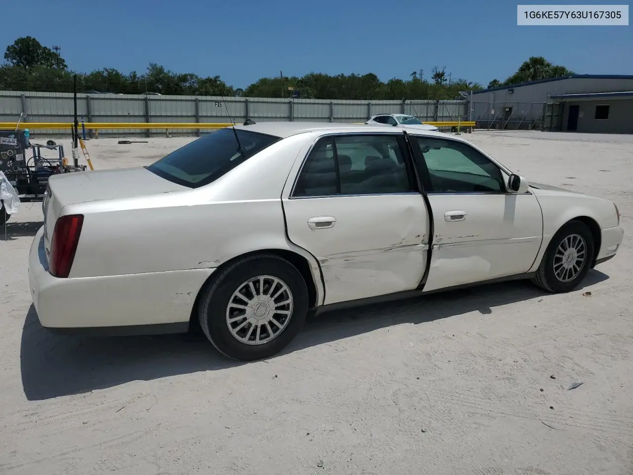 2003 Cadillac Deville Dhs VIN: 1G6KE57Y63U167305 Lot: 56492725