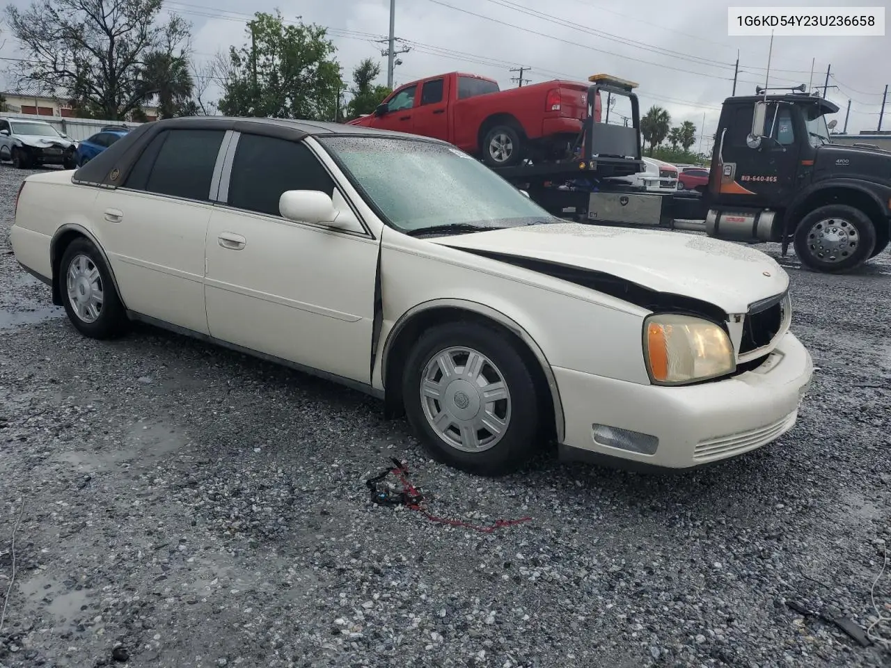 2003 Cadillac Deville VIN: 1G6KD54Y23U236658 Lot: 56525955