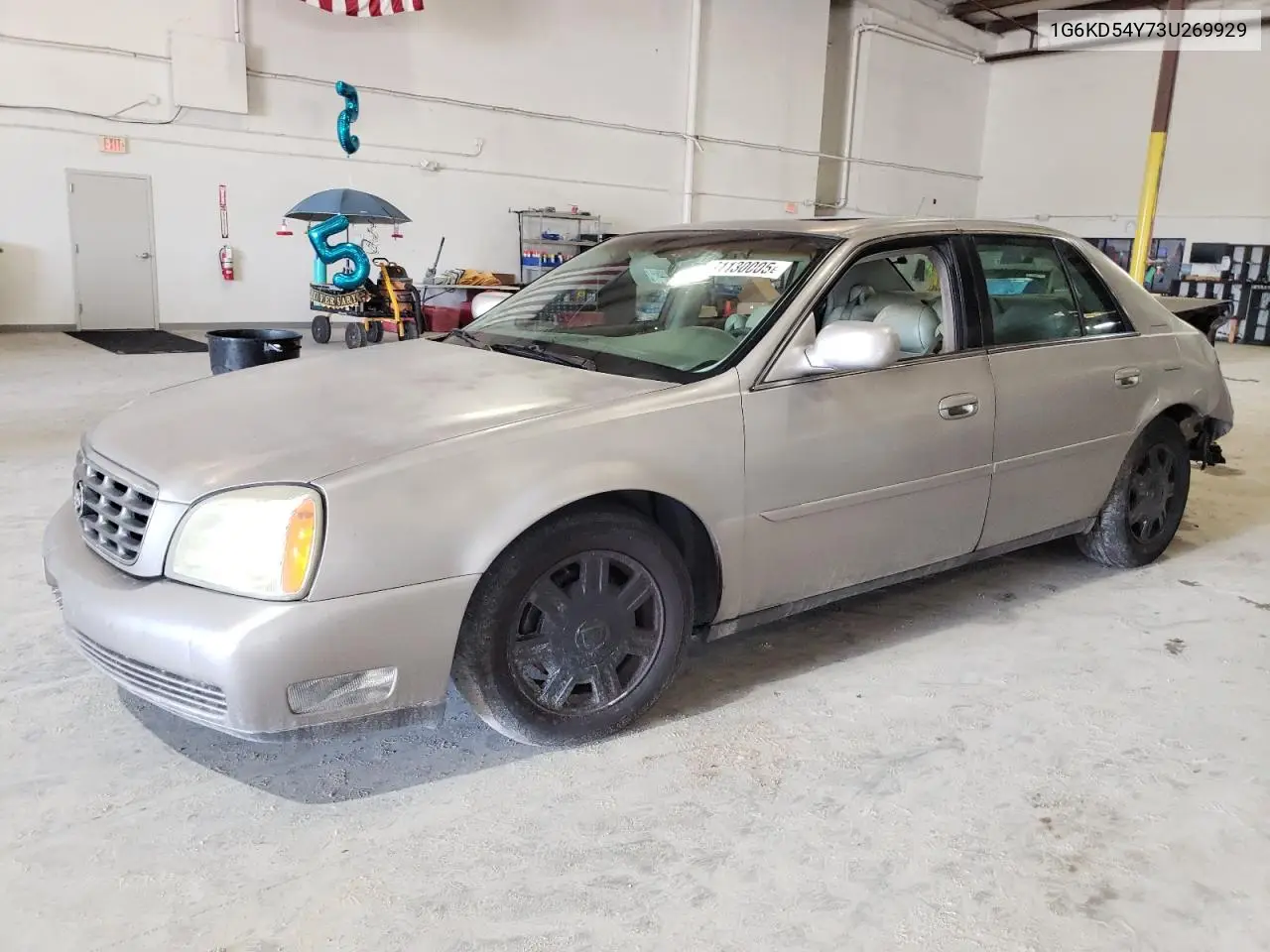 2003 Cadillac Deville VIN: 1G6KD54Y73U269929 Lot: 61130005