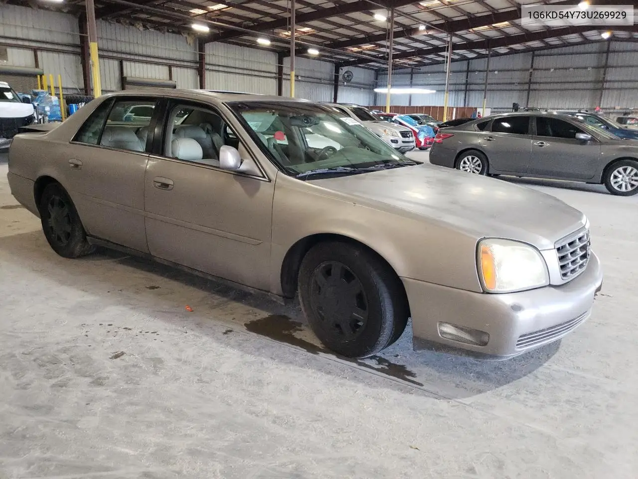 2003 Cadillac Deville VIN: 1G6KD54Y73U269929 Lot: 61130005