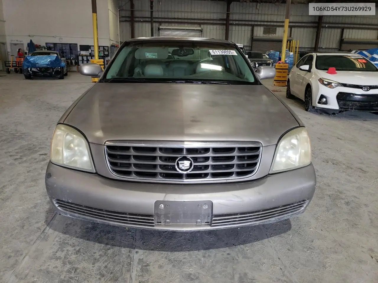 2003 Cadillac Deville VIN: 1G6KD54Y73U269929 Lot: 61130005