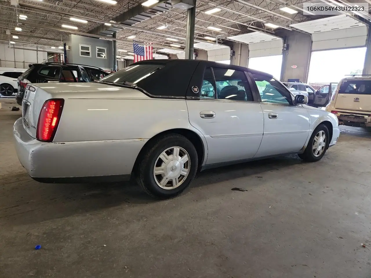 2003 Cadillac Deville VIN: 1G6KD54Y43U122323 Lot: 65383305