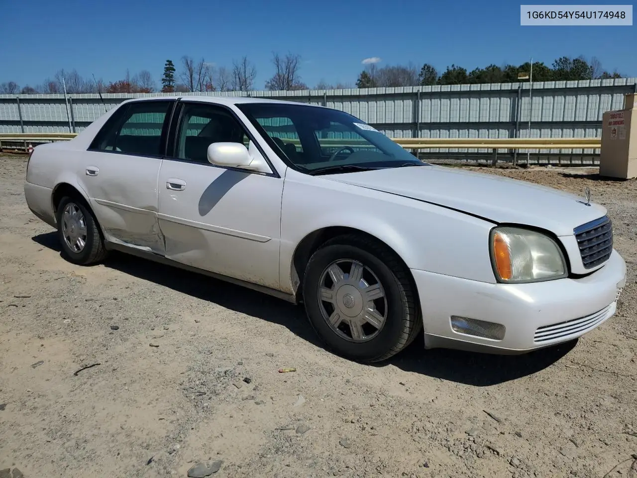 2004 Cadillac Deville VIN: 1G6KD54Y54U174948 Lot: 50559755