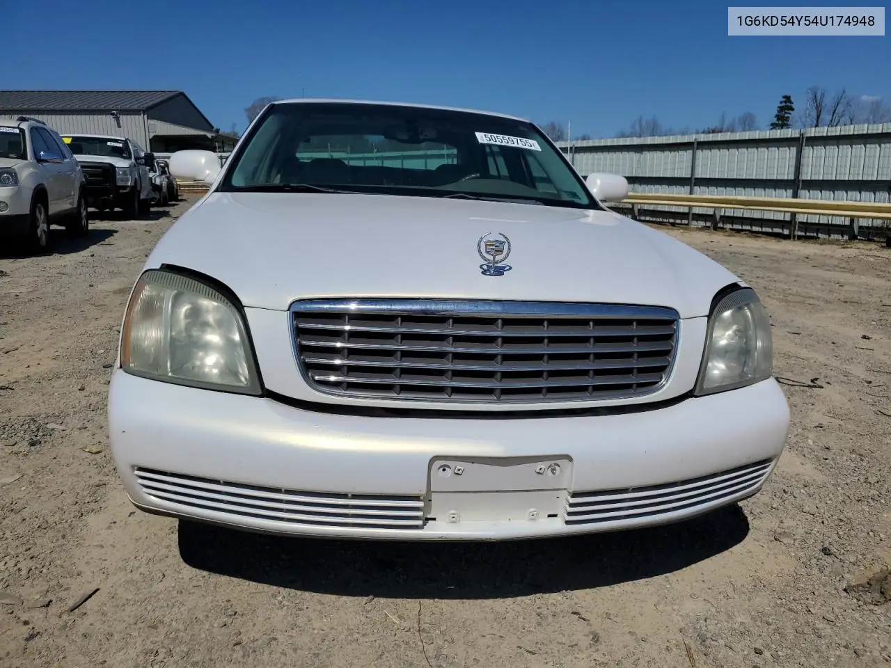 2004 Cadillac Deville VIN: 1G6KD54Y54U174948 Lot: 50559755