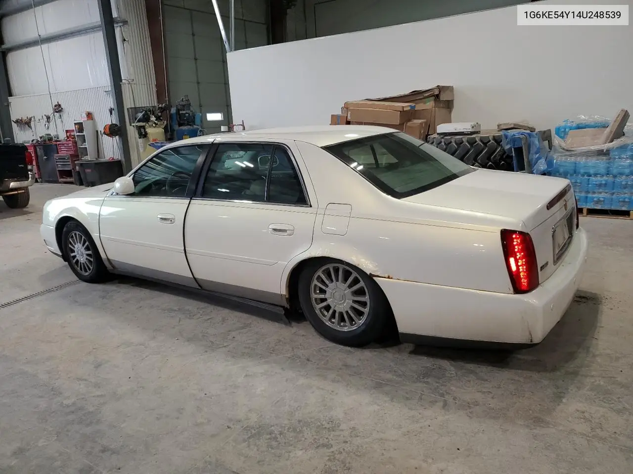 2004 Cadillac Deville Dhs VIN: 1G6KE54Y14U248539 Lot: 51995685