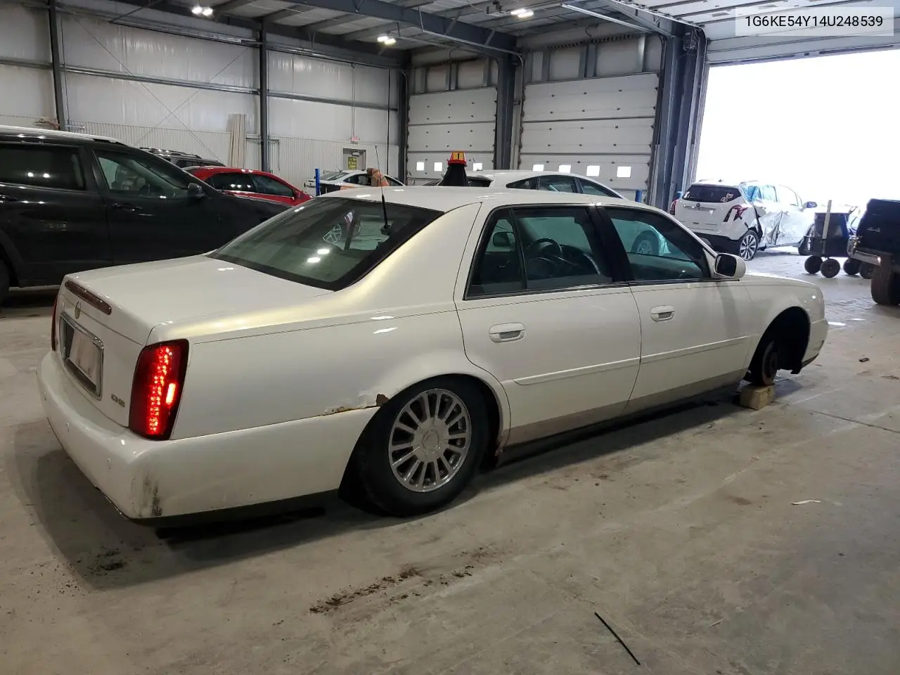 2004 Cadillac Deville Dhs VIN: 1G6KE54Y14U248539 Lot: 51995685