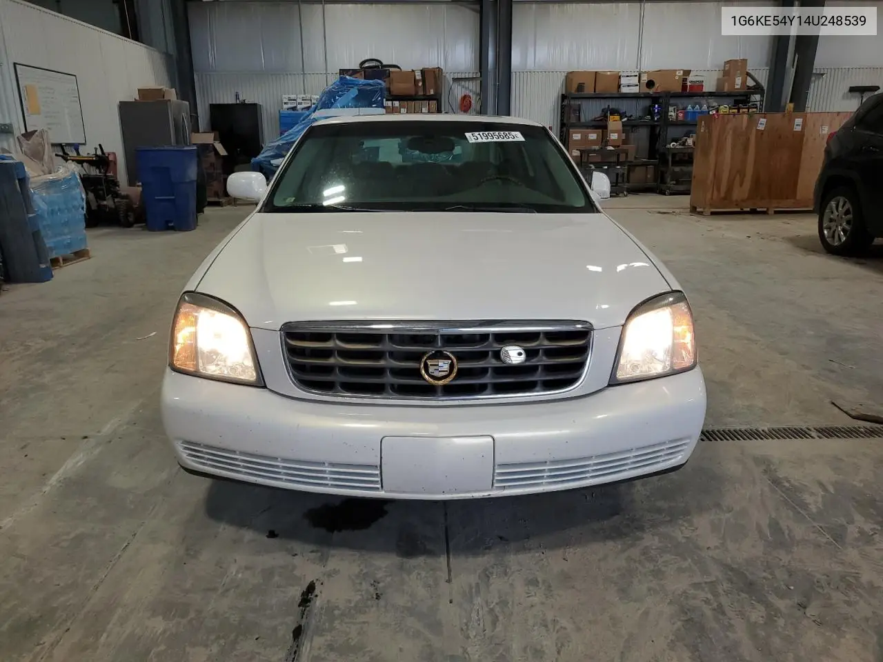 2004 Cadillac Deville Dhs VIN: 1G6KE54Y14U248539 Lot: 51995685